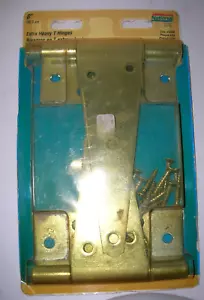 Extra Heavy Duty T-Hinge 2 pk National Hardware 8 in. L Zinc-Plated N129-239 USA - Picture 1 of 5