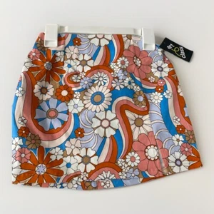 Art Class Flower Skirt 70’s Style Girls Size S 6/6X - Picture 1 of 2