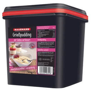 Naarmann Grießpudding mit Sahne verfeinert körnig cremig 5000g - Picture 1 of 1