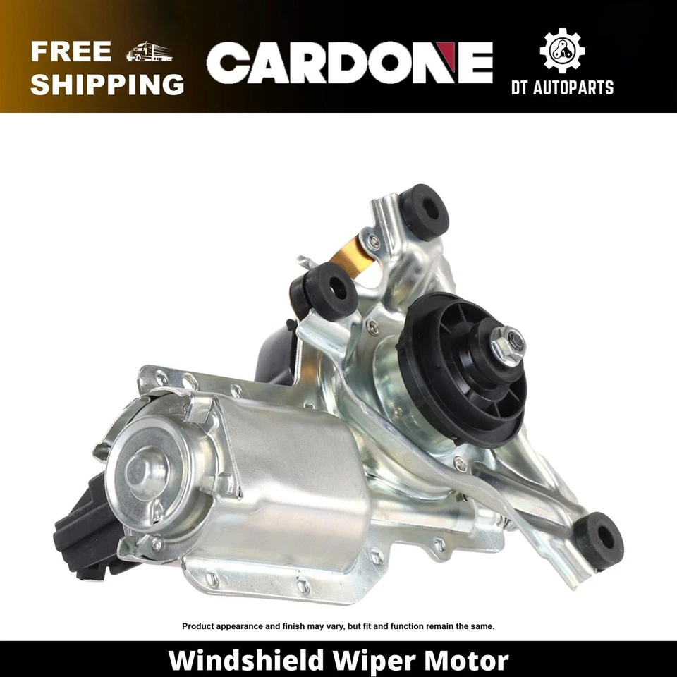 For 1985-1986 GMC C1500 Suburban Windshield Wiper Motor Front Cardone - Image 1 of 4