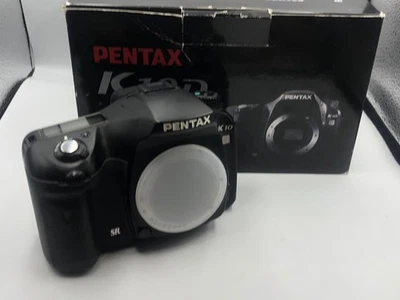 Pentax K K10D 10.2MP Digitalkamera - Schwarz (Gehäuse) Ovp - Bild 1 von 4