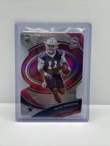 2021 Panini Spectrum Rookie Card Micah Parsons #185 01/20 - Picture 1 of 2
