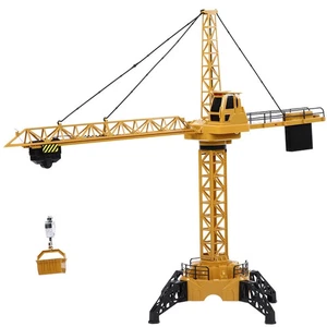 678 2.4G RC Tower Crane Construction Truck With Sound 6CH Engineering Toy - Picture 1 of 9