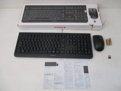 Cherry DW 3000 Maus-Tastaturkombination USB kabellos QWERTY Layout JD-0710GB-2- - Bild 1 von 4
