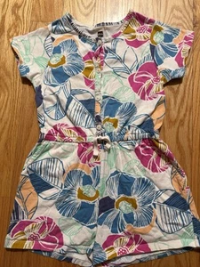 Girls Tea Collection Button Up Romper Size 8 - Picture 1 of 3