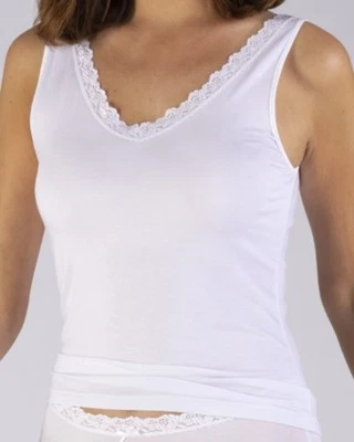 KARL CONZELMANN GMBH+CO.KG (NINA VON C.) Nina von C.Cosy Achseltop Unterwäsche Unterhemd breite Träger 16400584