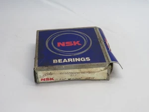 NSK 6010DDUCM Deep Groove Ball Bearing 80mm OD 50mm ID 16mm W SHELF WEAR NEW - Picture 1 of 4