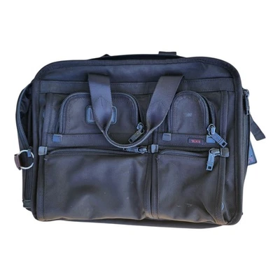 Tumi T-Pass 26145DH Expandable Laptop Bag Black - Image 1 of 4