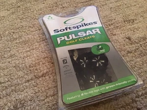 Nuovi tacchetti da golf SOFTSPIKES PULSAR Fast Twist, BIANCO e NERO, 18 tacchetti - Foto 1 di 5