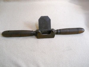 Vintage antiker J Stortz & Sohn Schrankschaber / Holz & Messing - Bild 1 von 8