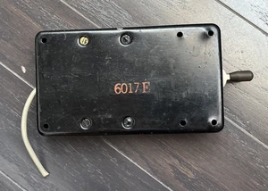 Vintage Western Electric Typ 6017-E Schlüsselschalter in Metallbox Klingelanlage ungeprüft - Bild 1 von 17
