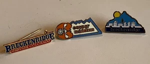 3 Vintage Colorado Skigebiet Pins (2) Breckenridge & (1) Copper Mountain - Bild 1 von 5