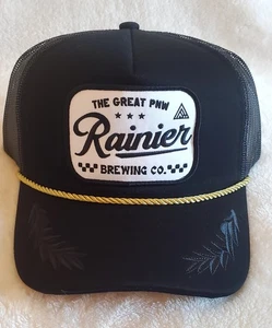 Rainer Brewing Company X Great PNW individuell bestickte Schaumstoff Trucker Druckknopflasche Mütze - Bild 1 von 8
