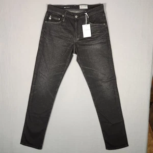AG Adriano Goldschmied Jeans Mens 33x33 Black Tellis Modern Slim Denim Pants New - Picture 1 of 14