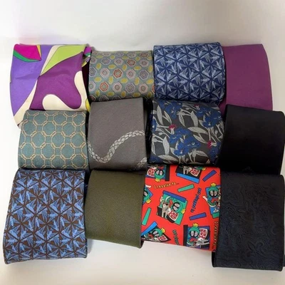 Emilio Pucci 领带多色全图案男式日本 — 第 1/4 张图片