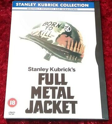 Full Metal Jacket Dvd Stanley Kubrick Mathew Modine Original Snaplock Case • 10.93£