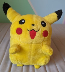 Rare Vintage 1990s LAUGHING SOUNDS PIKACHU Pokemon Plushie 24cm - Excellent Cond - Picture 1 of 6