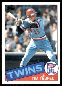 1985 Topps. Tim Teufel Baseball Cards #239