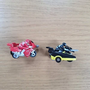 Power Rangers Micro Machines Bikes - Mighty Morphin 1994 Vintage Galoob Figures - Picture 1 of 13