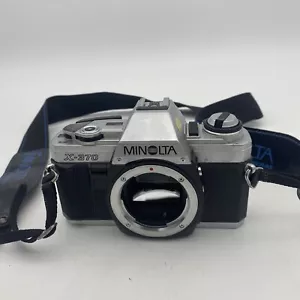 Minolta X-370 X370 35mm SLR Film Camera Body Only *Untested* As Is For Parts - Picture 1 of 10