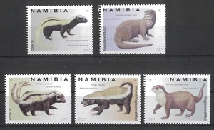 Namibia 2021 Wild Animals/Small Mammals Set of 5 Stamps Mint Unhinged - Picture 1 of 1