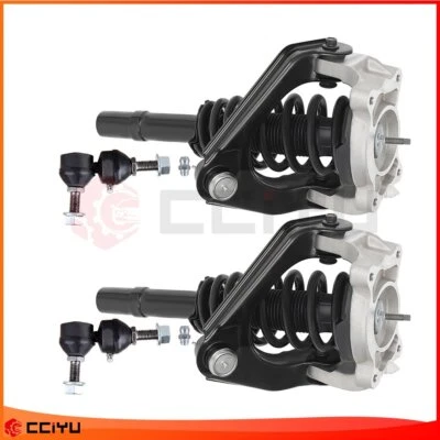 Fits Chrysler Sebring Sedan Convertible 2001-06 Front Complete Struts Sway Bar Foto 1 de 4