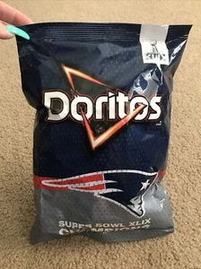 New England Patriots Super Bowl XLIX (49) Champions Doritos Limited Edition Bag - Picture 1 of 9