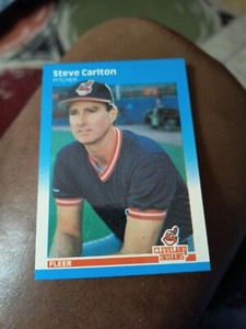 STEVE CARLTON 1987 FLEER UPDATE GLOSSY #U-17 FREE SHIPPING