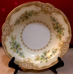 Noritake Iris Rimmed Fruit Dessert Bowls - Bild 1 von 5