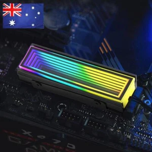 M.2 Nvme Heat Sink 5V 3PIN ARGB SSD Cooler Radiator Heat-resistance for M.2 2280 - Afbeelding 1 van 18