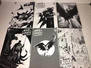 6 Batman Schwarz-Weiß Posten 2021 Ausgaben 1 2 3 4 5 6 Komplettset 6 DC Ungelesen - Bild 1 von 19