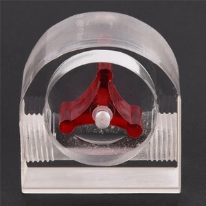 3 Impeller Flow Meter Indicator for PC Water Cooling System G1/4 Thread 2 Ways - Afbeelding 1 van 10