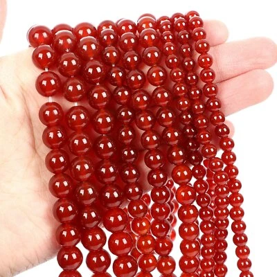 Natural Gemstone Round Loose Beads | For DIY Bracelet, Necklace & Jewelry Making - Image 1 of 4