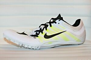 Nike JA Fly Unisex Track Spikes Flywire White Men's Womens Cleats MSRP $125 NEW