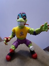 Mondo Gecko 1990 Vintage TMNT Teenage Mutant Ninja Turtles Figure No Tail