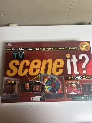 2005 Scene It? DVD Game TV Television Edition Trivia Game Factory Sealed NIB - Image 1 of 2