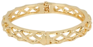 Brazalete para mujer Worthington tono dorado 1 pieza QLTY NUEVO - Imagen 1 de 6