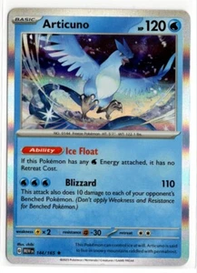 Pokemon Scarlet Violet 151 Holo Rare 144/165 Articuno - Picture 1 of 1