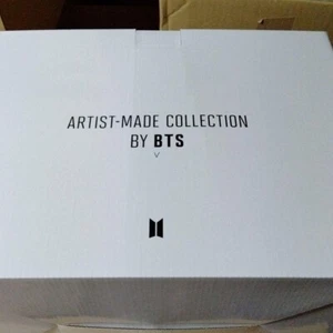 NUEVO BTS COLECCIÓN HECHA POR ARTISTA POR BTS V Taehyung Mute Boston Bolso K-Pop Marrón - Imagen 1 de 3