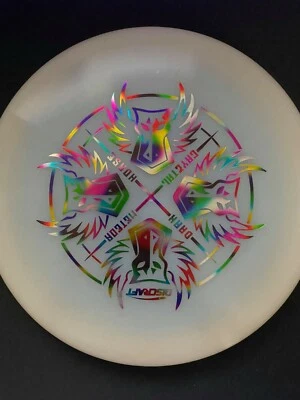 New Discraft Brodie Smith D4RKHORSEMEN GLO CryZtal Meteor (SHIPS TODAY) - Image 1 of 3