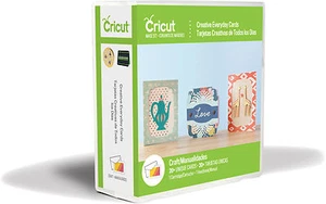 CRICUT *CREATIVE EVERYDAY CARDS* CARTRIDGE *NEW* ALL OCASSION CARDS & ENVELOPES - Picture 1 of 3