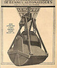 Le Havre Ste Construction Bennes Automatiques Benoto Publicite Advertising 1930