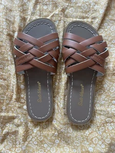 Saltwater Sandals Size 5 - Picture 1 of 5
