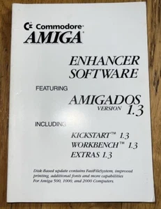 Commodore Amiga Enhancer Podręcznik oprogramowania dla Amigi - Zdjęcie 1 z 1