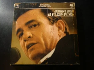 JOHNNY CASH AT FOLSOM PRISON REEL TO REEL 7 1/2 - Picture 1 of 3