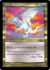 Hazerider Drake NM MTG Mirage Magic 2B3
