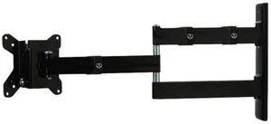 B-TECH - Tilt and Swivel Double Arm TV Wall Mount - Up To 28" Screen - Picture 1 of 1