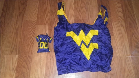 University Of West Virginia Reusable Bag Cover