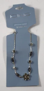 Z5 Gray silver crystal flower bracelet Icing Claire's fashion jewelry - Picture 1 of 5