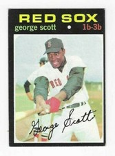 1971 TOPPS GEORGE SCOTT #9 BOSTON RED SOX